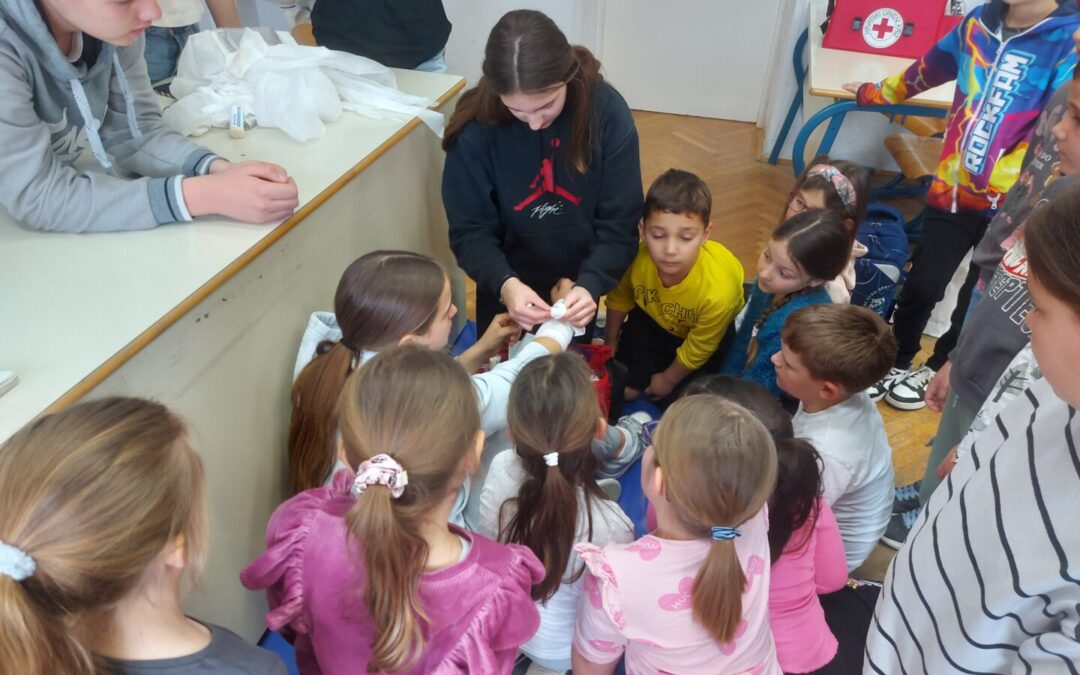 Radionica Prve pomoći s prvašima